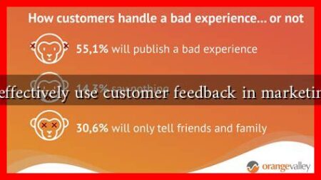 How to effectively use customer feedback in marketing trends
