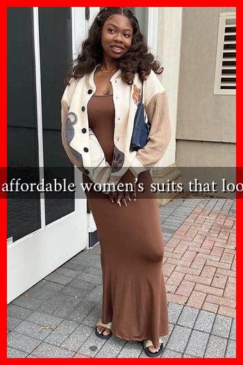 How to find affordable women's suits that look expensive?
