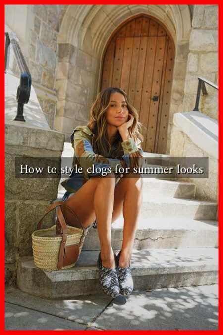 How to style clogs for summer looks