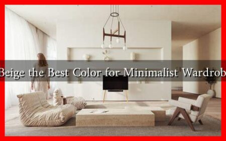 Is Beige the Best Color for Minimalist Wardrobes?