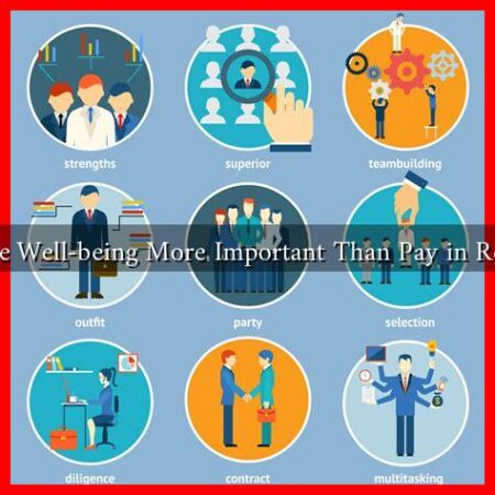 Is Employee Well-being More Important Than Pay in Recruitment? Is Employee Well-being More Important Than Pay in Recruitment?