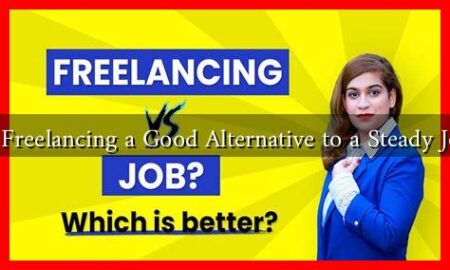 Is Freelancing a Good Alternative to a Steady Job Is Freelancing a Good Alternative to a Steady Job