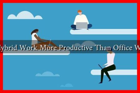 Is Hybrid Work More Productive Than Office Work