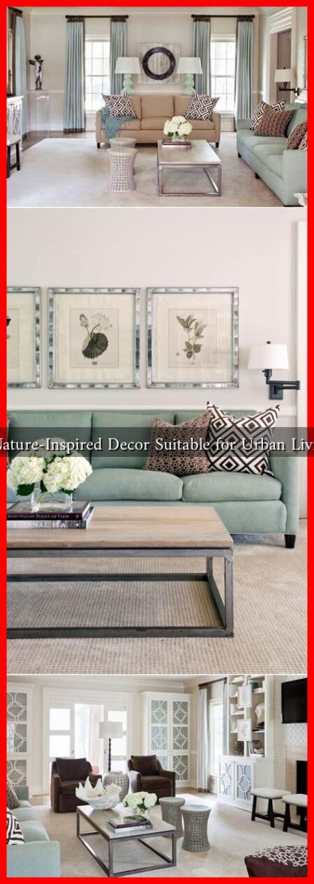 Is Nature-Inspired Decor Suitable for Urban Living?