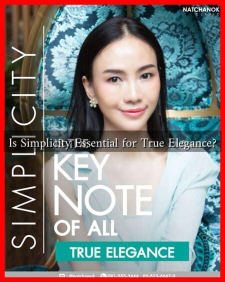 Is Simplicity Essential for True Elegance?