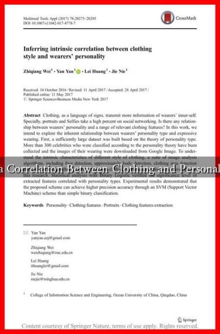 Is There a Correlation Between Clothing and Personality Types Is There a Correlation Between Clothing and Personality Types