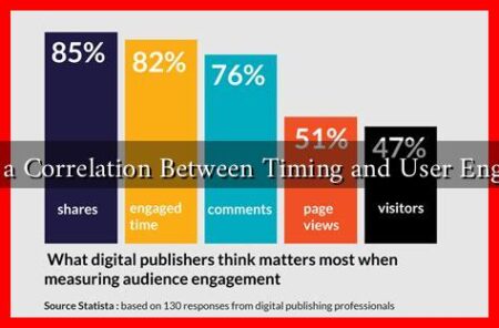Is There a Correlation Between Timing and User Engagement