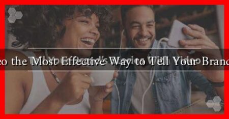 Is Video the Most Effective Way to Tell Your Brand Story Is Video the Most Effective Way to Tell Your Brand Story