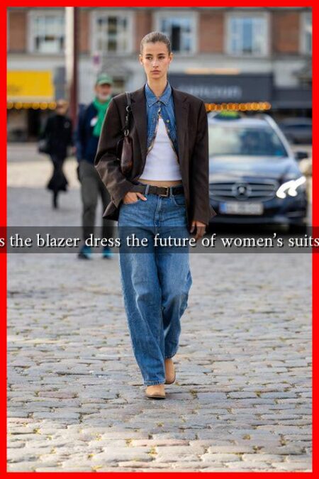 Is the blazer dress the future of women’s suits? Is the blazer dress the future of women's suits?