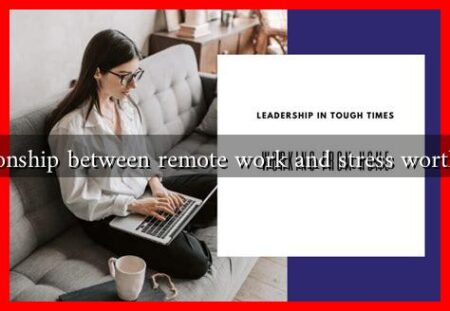 Is the relationship between remote work and stress worth exploring?