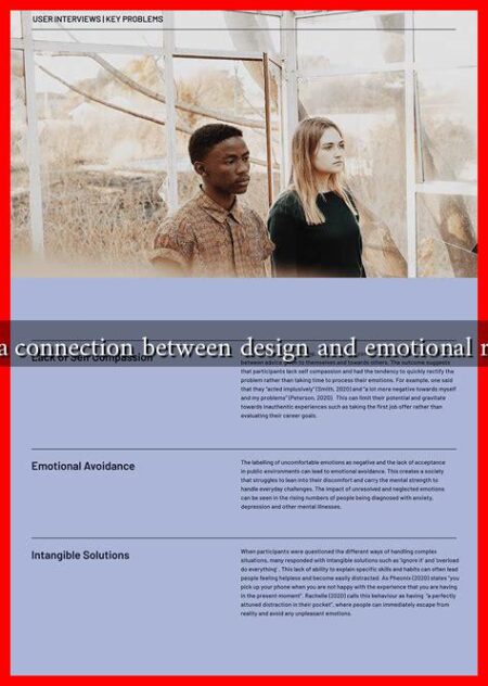 Is there a connection between design and emotional resilience Is there a connection between design and emotional resilience