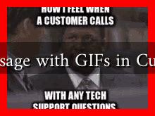 Should You Message with GIFs in Customer Support?