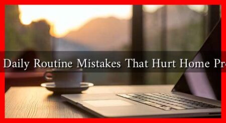 What Are Daily Routine Mistakes That Hurt Home Productivity
