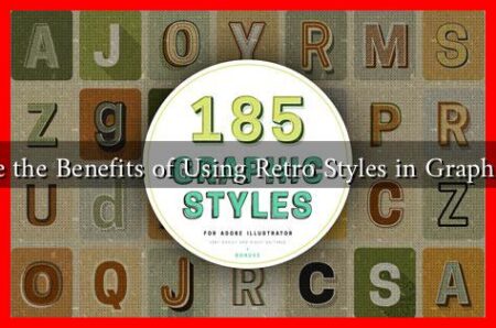 What Are the Benefits of Using Retro Styles in Graphic Design