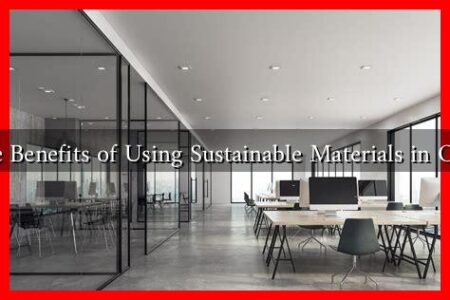 What Are the Benefits of Using Sustainable Materials in Office Design?