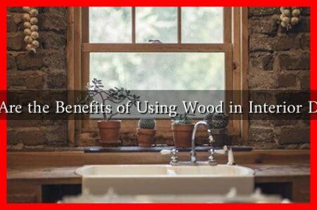 What Are the Benefits of Using Wood in Interior Design?