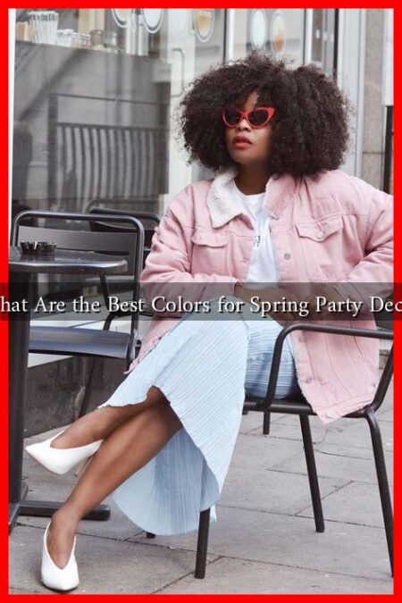 What Are the Best Colors for Spring Party Decor