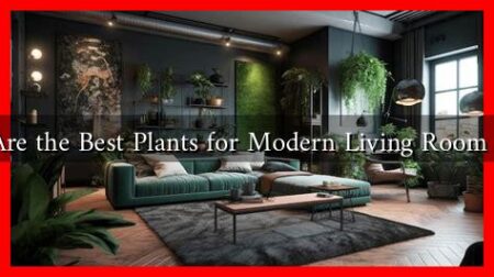 What Are the Best Plants for Modern Living Room Décor?