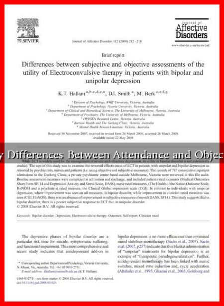 What Are the Key Differences Between Attendance and Objective Assessments? What Are the Key Differences Between Attendance and Objective Assessments?