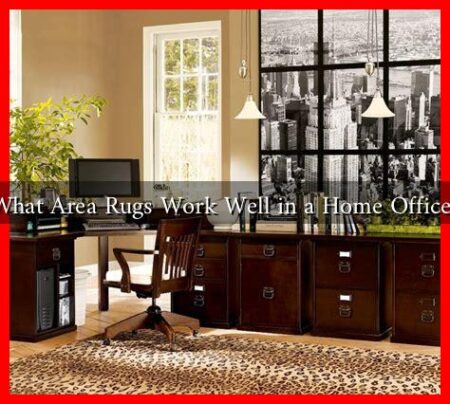 What Area Rugs Work Well in a Home Office?