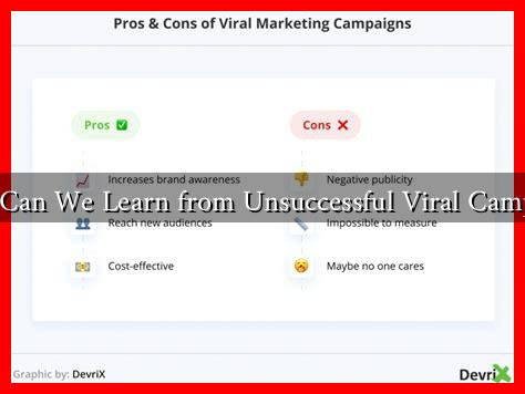 What Can We Learn from Unsuccessful Viral Campaigns What Can We Learn from Unsuccessful Viral Campaigns