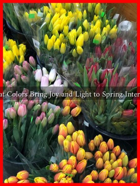 What Colors Bring Joy and Light to Spring Interiors