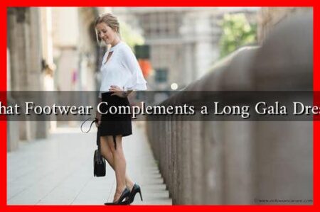 What Footwear Complements a Long Gala Dress?