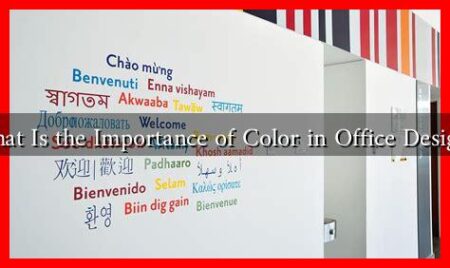 What Is the Importance of Color in Office Design? What Is the Importance of Color in Office Design?