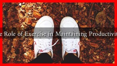 What Is the Role of Exercise in Maintaining Productivity at Home