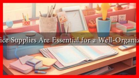 What Office Supplies Are Essential for a Well-Organized Desk?