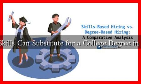 What Skills Can Substitute for a College Degree in Hiring What Skills Can Substitute for a College Degree in Hiring
