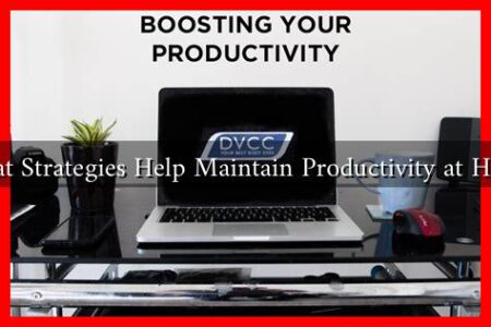 What Strategies Help Maintain Productivity at Home