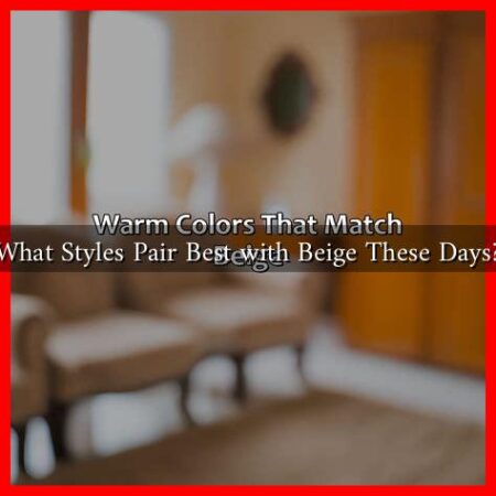 What Styles Pair Best with Beige These Days?