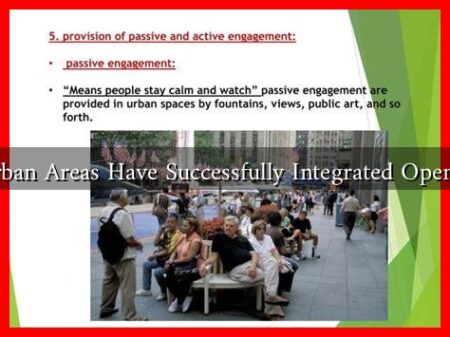 What Urban Areas Have Successfully Integrated Open Spaces? What Urban Areas Have Successfully Integrated Open Spaces?