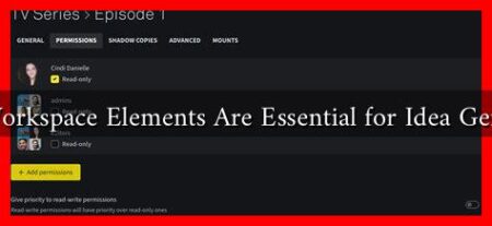 What Workspace Elements Are Essential for Idea Generation