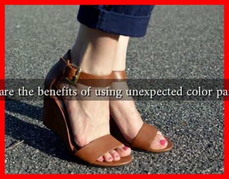 What are the benefits of using unexpected color pairings?