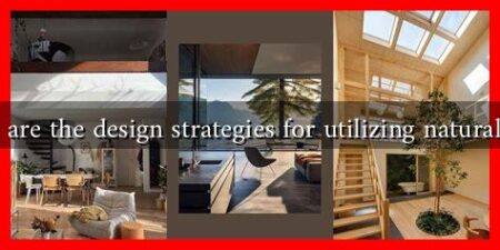 What are the design strategies for utilizing natural light What are the design strategies for utilizing natural light