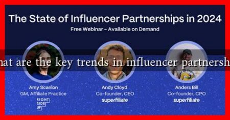 What are the key trends in influencer partnerships