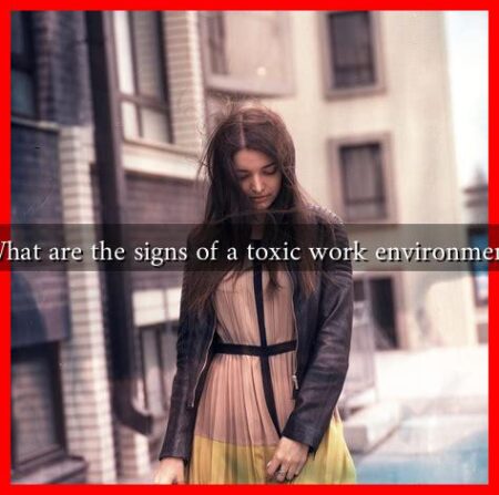 What are the signs of a toxic work environment What are the signs of a toxic work environment
