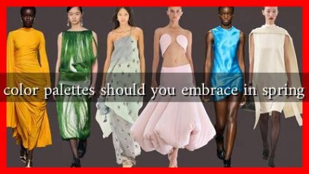 What color palettes should you embrace in spring 2025