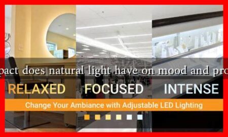 What impact does natural light have on mood and productivity