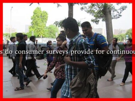 What insights do consumer surveys provide for continuous campaigns