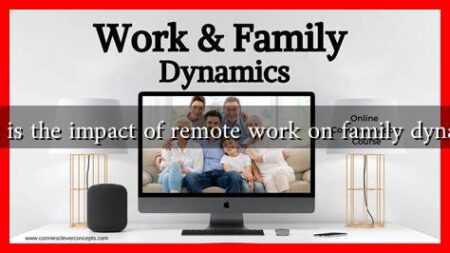 What is the impact of remote work on family dynamics What is the impact of remote work on family dynamics