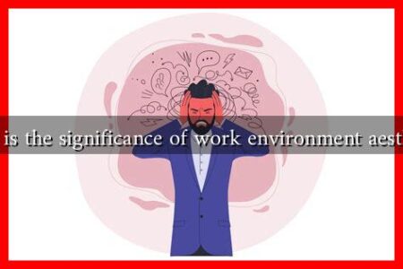 What is the significance of work environment aesthetics