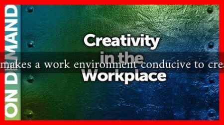 What makes a work environment conducive to creativity