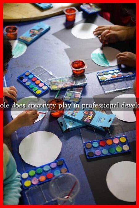 What role does creativity play in professional development What role does creativity play in professional development