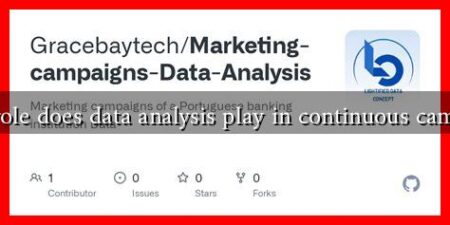 What role does data analysis play in continuous campaigns What role does data analysis play in continuous campaigns