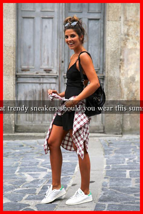 What trendy sneakers should you wear this summer