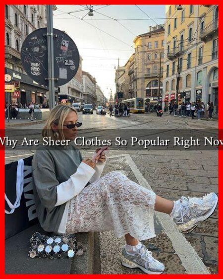 Why Are Sheer Clothes So Popular Right Now