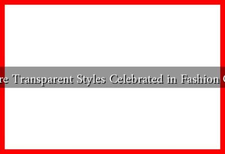 Why Are Transparent Styles Celebrated in Fashion Culture